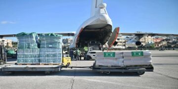 الطائرة الإغاثية السعودية الـ24 تصل إلى لبنان