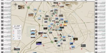 50 موقعًا أثريًا.. إصدار خريطة بأبرز معالم المدينة المنورة