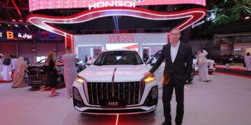 التوكيلات الفاخرة للسيارات تبهر الحضور بعرض أفخم طرازات هونشي وتزيح الستار عن HS5 و H9 الجديدين في معرض جدة الدولي للسيارات