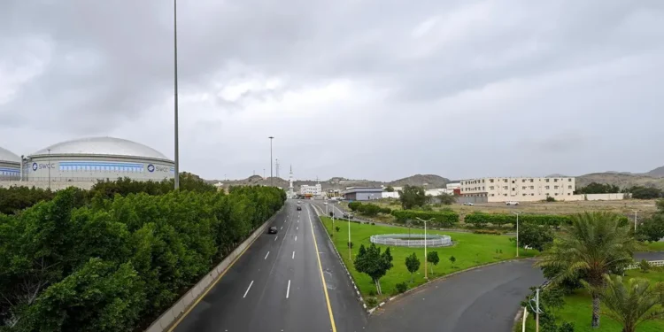 الطائف.. تزدان بمياه الأمطار