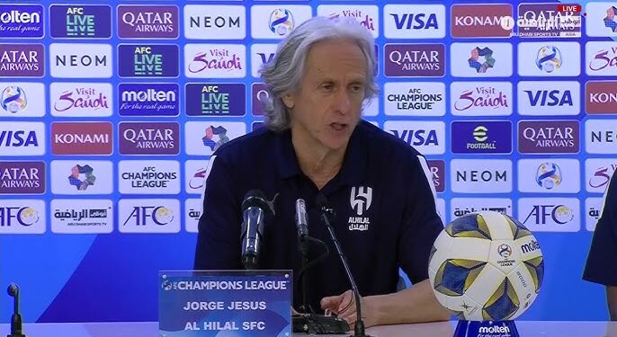 مدرب الهلال”خيسوس”: الوقت لم يكن كافيًا لتحضيرنا لمباراة السد