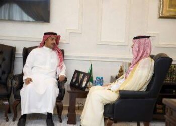 محافظ حفر الباطن يستقبل مدير المدينة الصناعية بالمحافظة