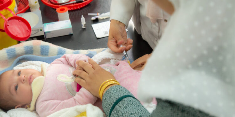 الحملة الوطنية للتطعيم ضد الحصبة