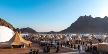 مهرجان وادي السلف بحائل يستقطب 116 ألف زائر للاستمتاع بالفعاليات