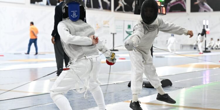 الهدى” يسيطر على “ذهب” بطولة المملكة للمبارزة