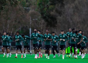 الأخضر يواصل تدريباته استعدادًا لمواجهة أستراليا في تصفيات كأس العالم