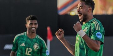 أخضر الشاطئية يتغلب على الصين في ختام بطولة كأس نيوم الدولية