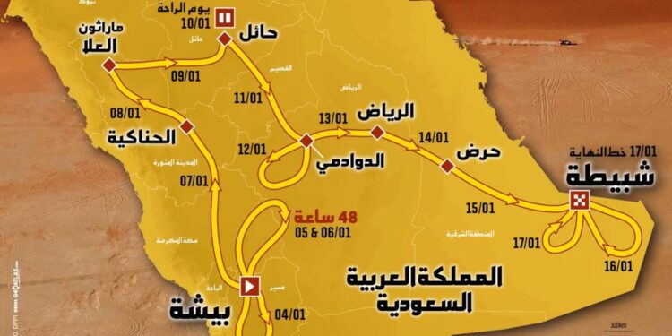 وزارة الرياضة تُعلن تفاصيل النسخة السادسة من رالي داكار السعودية 2025