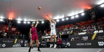 شارك فيها 16 فريقًا.. اختتام فعاليات “الجولة العالمية فيبا 3×3 لكرة السلة نيوم 2024