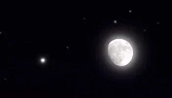 فلكية جدة: القمر الأحدب يقترن بـ المشتري اليوم