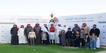 ميدان فروسية الجبيل يقيم سباقه الثاني للموسم الحالي ١٤٤٦ هـ
