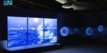 "نور الرياض".. لوحات فنية مُلهمة تجمع بين الإبداع والتكنولوجيا