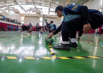 176 لاعبًا يشعلون بطولة الرياض المدرسية لكرة المناورة