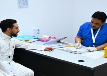 تجمع الرياض الصحي الثاني يقدم خدماته الصحية في مهرجان الملك عبدالعزيز للإبل