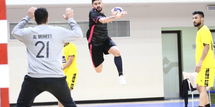 الهدى يكسب الوحدة ضمن منافسات الدوري الممتاز لكرة اليد