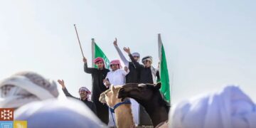 انطلاق مهرجان الملك عبدالعزيز للإبل في أرض الصياهد