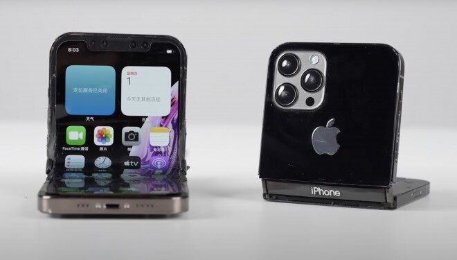 أخيراً أول آيفون بشاشة قابلة للطي.. آبل تكشف عنه في هذا التوقيت