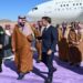 الرئيس الفرنسي يتجول بمنطقة العُلا خلال زيارته للمملكة (فيديو)