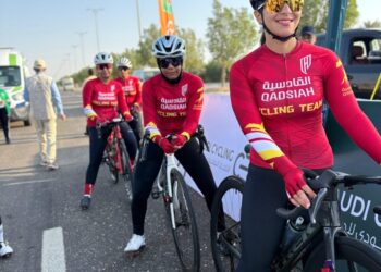 سيدات الدراجات يحققن ثاني دوري الاتحاد في جولته الأولى