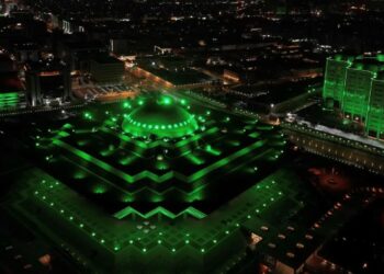 عنيزة تحتفل بفوز المملكة باستضافة كأس العالم 2034