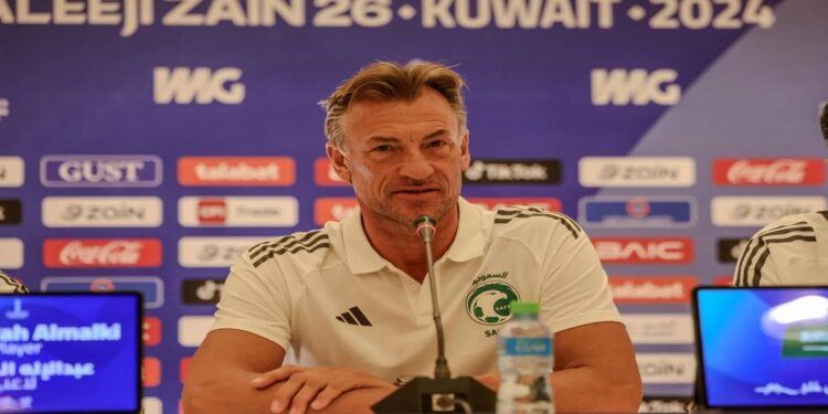 رينارد: لم نأتِ إلى الكويت للسياحة... هدفنا اللقب