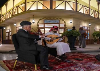 "بين ثقافتين" يجسد التبادل الثقافي بين السعودية والعراق في الرياض