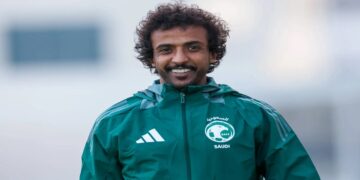 إصابة "الركبة" تغيب الشهراني عن مباراة اليمن