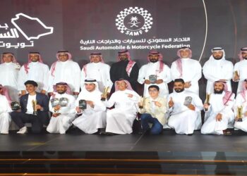 الاتحاد السعودي للسيارات والدراجات النارية يُكرم أبطال "السعودية تويوتا" لموسم 2024