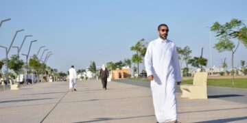 الممشى والمسارات الرياضية بنجران تشهد إقبالًا لمزاولة الرياضة