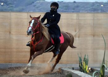 ركوب الخيل والرماية تتألق كفعالية رياضية في شتاء محايل عسير