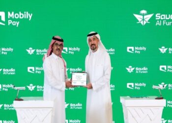 الخطوط السعودية وMobily Pay توقعان اتفاقية تتيح لعملائها اكتساب أميال إضافية من برنامج الفرسان
