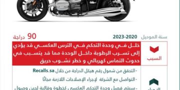 وزارة التجارة تستدعي 90 دراجة نارية من طراز BMW R18 لخلل بوحدة التحكم