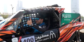 معاذ حريري يحصد المركز الأول في المرحلة الاستعراضية برالي جدة 2024