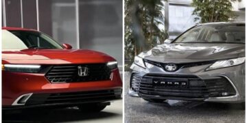 مقارنة شرسة بين تويوتا كامري 2024 وهوندا أكورد.. من الأقوى؟