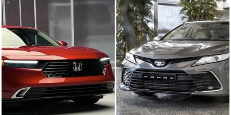 مقارنة شرسة بين تويوتا كامري 2024 وهوندا أكورد.. من الأقوى؟