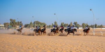 أممي بطل لكأس السباق السابع لفروسية الجوف