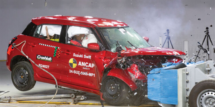 بنجمة واحدة.. سوزوكي سويفت 2024 تحصل على أسوأ تقييمات السلامة