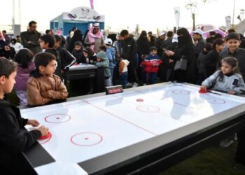 **ألعاب رياضية منوعة وحماسية تسجلها فعالية مهرجان كأس العالم في حائل**