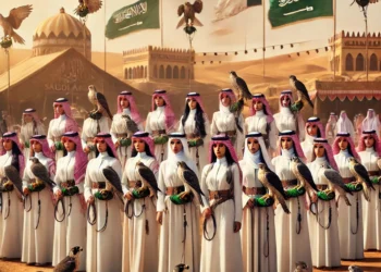 مهرجان الملك عبد العزيز للصقور.. 17 صقارة سعودية يلفتن الأنظار