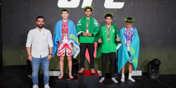 المنتخب السعودي لفنون القتال المختلط رابع الترتيب في بطولة آسيا