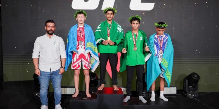 المنتخب السعودي لفنون القتال المختلط رابع الترتيب في بطولة آسيا