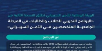 إطلاق النسخة الثانية من "البرنامج التدريبي للطلاب والطالبات في المرحلة الجامعية المتخصصين في الأمن السيبراني"