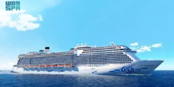 "كروز السعودية تستقبل سفينتها السياحية الأولى 'أرويا كروز' في ميناء جدة الإسلامي"