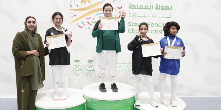 اختتام بطولة المملكة لسيدات المبارزة في الجولة الذهبية