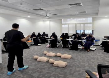 هيئة الهلال الأحمر السعودي بالشرقية تدشن برنامج " المسعف المدرسي"