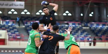 العدالة يستضيف النور غدًا في انطلاق الجولة الـ (13) من منافسات دوري ممتاز اليد