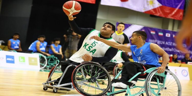 "الهاجري": حققنا مكتسبات مهمة في أول مشاركة للأخضر بالبطولة الآسيوية لسلة الكراسي المتحركة