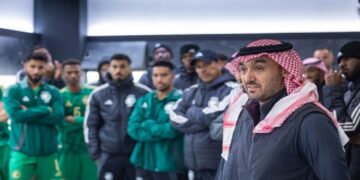 سمو وزير الرياضة يهنئ المنتخب السعودي بالفوز والتأهل لنصف نهائي خليجي 26
