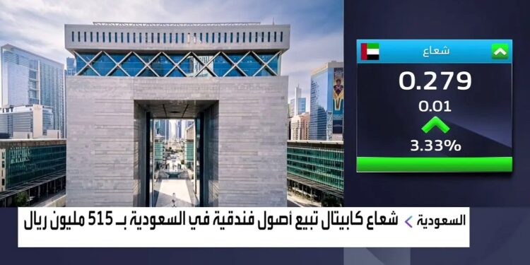 “شعاع كابيتال” تبيع أصولًا فندقية في السعودية بقيمة 515 مليون ريال
