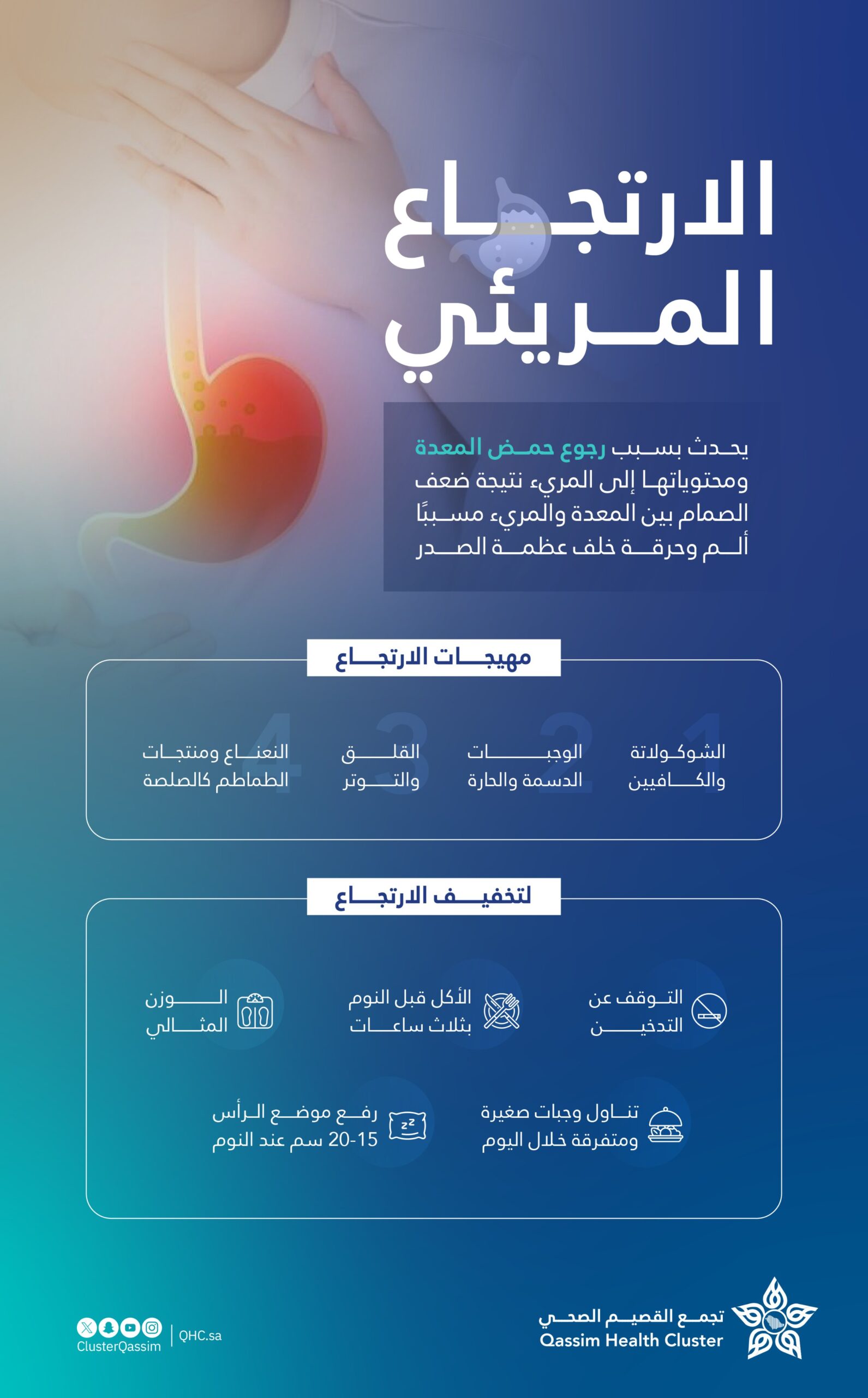 تفاعل السعودية - احذر.. الشوكولاتة والكافيين من أبرز مسببات الارتجاع المريئي